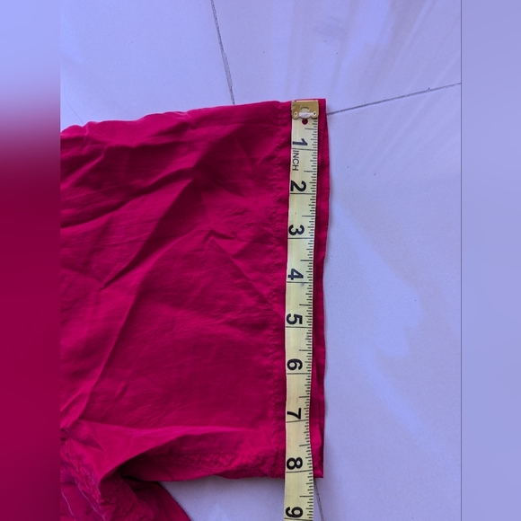 EXPRESS Compagnie Internationale  Shirt  Sleeve button-down Shirt 100% Silk M - Picture 3 of 14